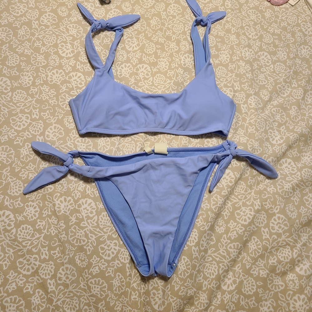 GB Girls Light Blue Bikini Set